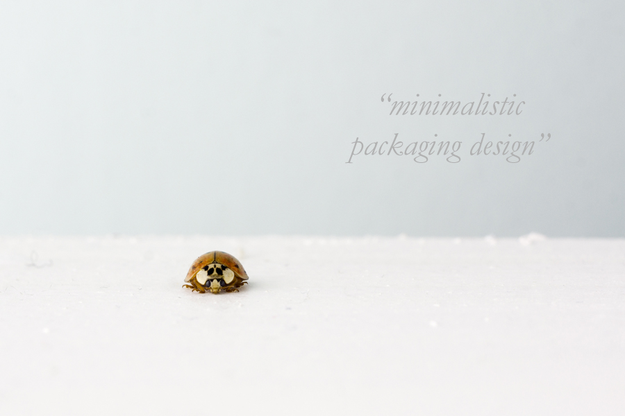 Minimalist packaging design